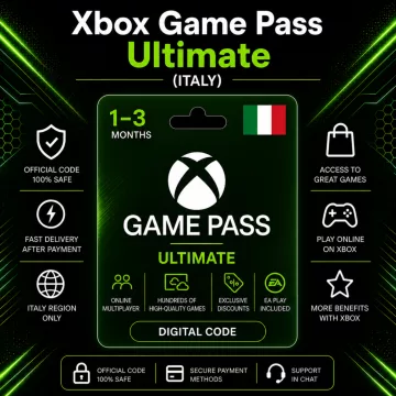 Купить подписку Xbox Game Pass Ultimate на 1–3 месяца выгодно