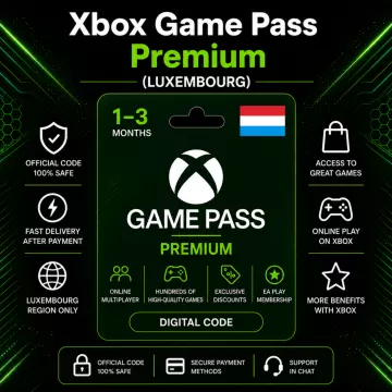 Купить подписку Xbox Game Pass Premium на 1–3 месяца выгодно