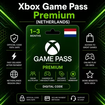 Купить подписку Xbox Game Pass Premium на 1–3 месяца выгодно