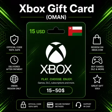 Купить карту пополнения Xbox 15–50 USD выгодно