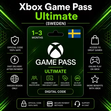 Купить подписку Xbox Game Pass Ultimate на 1–3 месяца выгодно