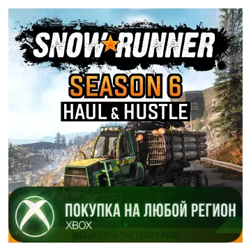 Купить активацию SnowRunner - Season 6: Haul & Hustle выгодно