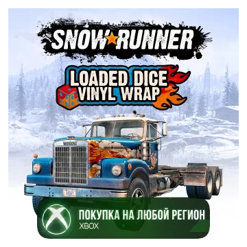 Купить активацию SnowRunner - Loaded Dice Vinyl Wrap выгодно