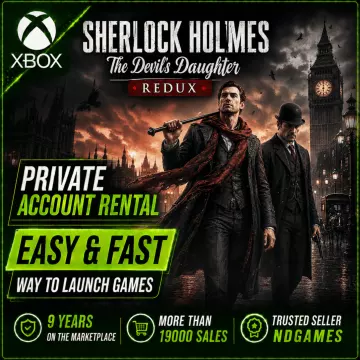 Купить аккаунт Sherlock Holmes: The Devil's Daughter Redux выгодно
