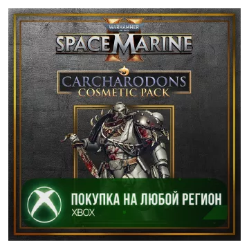 Купить DLC Warhammer 40,000: Space Marine 2 - Carcharodons Cosmetic Pack выгодно