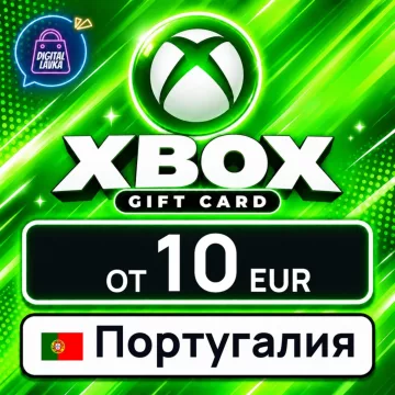Купить карту пополнения Xbox 10–100 EUR выгодно
