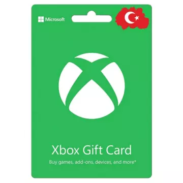 Купить карту пополнения Xbox Турция 25–300 TRY выгодно