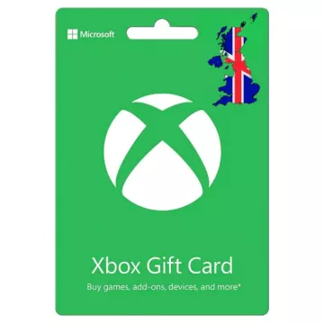 Купить карту пополнения Xbox 5–100 GBP выгодно