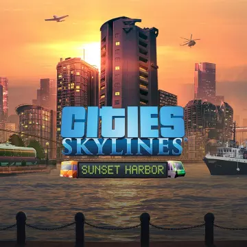 Купить ключ Cities: Skylines Remastered Sunset Harbor выгодно