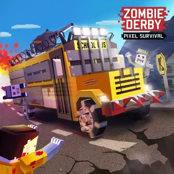 Купить ключ Zombie Derby: Pixel Survival выгодно