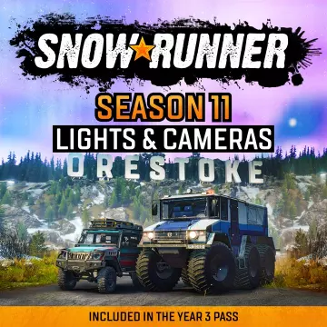 Купить ключ Snowrunner - Season 11: Lights & Cameras выгодно
