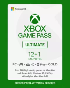 Заказать подписку Xbox Game Pass Ultimate на 12 месяцев