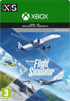 Купить ключ Microsoft Flight Simulator Deluxe 2020 40th для Xbox выгодно