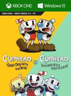 Купить ключ Cuphead + The Delicious Last Course для Xbox выгодно