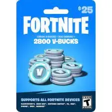 Заказать код Fortnite - 2800 VBucks для Xbox