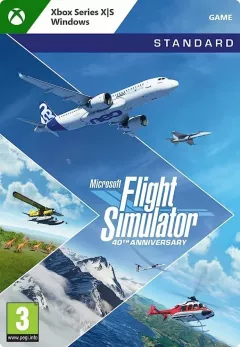 Купить ключ Microsoft Flight Simulator 2020 Standard 40th Anniversary Edition для Xbox выгодно