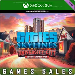 Купить DLC Cities: Skylines - Pack: University City для Xbox выгодно