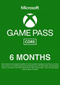 Xbox Game Pass Essential/Core 6 месяцев — купить выгодно