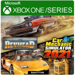 Купить аккаунт Car Mechanic Simulator 2021 & Revhead для Xbox выгодно