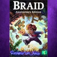 Купить активацию Braid, Anniversary Edition для Xbox выгодно