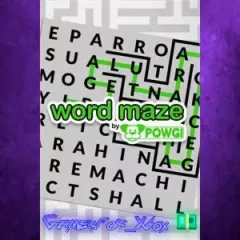 Купить активацию Word Maze by POWGI для Xbox выгодно