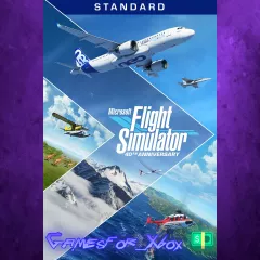 Купить активацию Microsoft Flight Simulator Standard 40th Anniversary Edition для Xbox выгодно