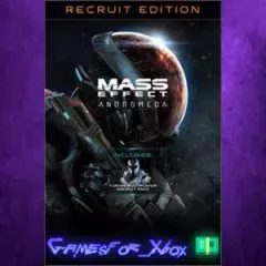 Купить активацию Mass Effect Andromeda – Standard Recruit Edition для Xbox выгодно