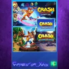 Купить активацию Crash Bandicoot - Quadrilogy Bundle для Xbox выгодно