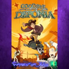 Купить активацию Goodbye Deponia для Xbox выгодно