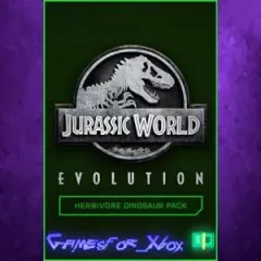 Купить DLC Jurassic World Evolution Herbivore Dinosaur Pack для Xbox выгодно