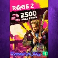 RAGE 2 2500 RAGE Coins — купить выгодно