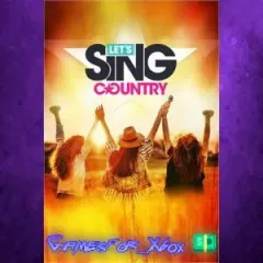 Купить активацию Let’s Sing Country для Xbox выгодно