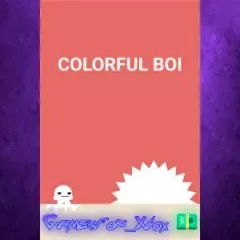 Купить активацию Colorful Boi Series X для Xbox выгодно