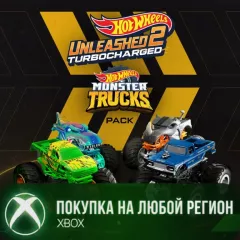 Купить DLC HOT WHEELS UNLEASHED 2 Monster Trucks Pack для Xbox выгодно