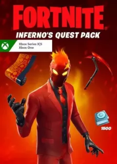 Купить DLC Fortnite - Inferno´s Quest Pack + 1500 Vb для Xbox выгодно