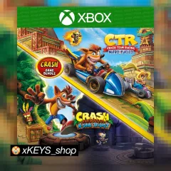 Купить ключ Crash Bandicoot BUNDLE TRILOGY+ NITRO для Xbox выгодно