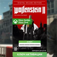 Ключ Wolfenstein® II: The New Colossus Deluxe для Xbox One и Series X|S