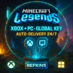 Купить ключ Minecraft Legends для Xbox выгодно
