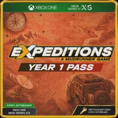 Купить ключ Expeditions: A MudRunner Game - Year 1 Pass для Xbox выгодно