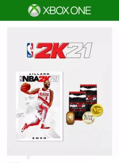 Ключ Комплект NBA 2K21 Digital Bundle для Xbox One и Series X|S