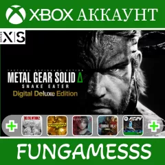 Купить аккаунт Metal Gear Solid Δ: Snake Eater + Игры для Xbox выгодно