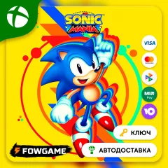 Купить ключ Sonic Mania ВСЕ СТРАНЫ для Xbox выгодно