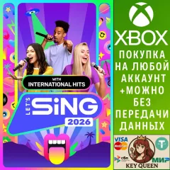 Купить активацию Let's Sing 2026 with International Hits для Xbox выгодно