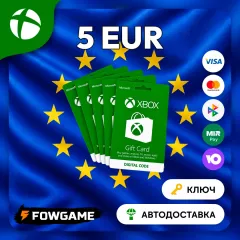 Карта пополнения Xbox 5 EUR — купить выгодно