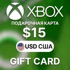 Карта пополнения Xbox США 15 USD — купить выгодно
